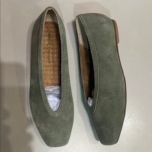 NEW Kelsi Dagger Olive Suede Loafers